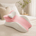 Розовая Подушка ортопедическая pillow-06 / Клинообразная подушка для сна из полиэстера / Ортопедическая подушка для поддержания те