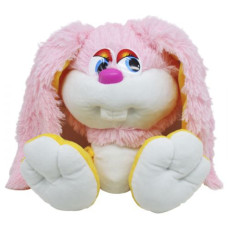 Мягкая игрушка "Зайка-коротышка", 30 см, розовый