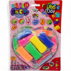 Набор пластилина "Air Clay+Bubble Clay", кристалл