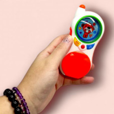 Интерактивная игрушка "Веселый телефон", оранжевый