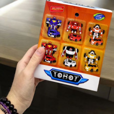 Робот-трансформер "Тобот (Tobot)", 11 см, желтый