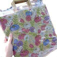 Пакет бумажный с ручками бурый (5 шт в упаковке) 32х15х30 см