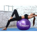 Мяч для фитнеса EasyFit 85 см фиолетовый Мяч для фитнеса EasyFit 85 см фиолетовый