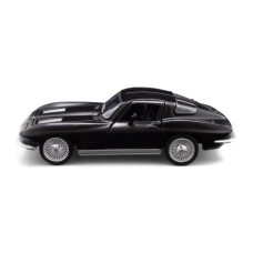 Автомодель - CHEVROLET CORVETTE SPLIT WINDOW 1963 (матовый черный) Автомодель - CHEVROLET CORVETTE SPLIT WINDOW 1963 (матовый черный)
